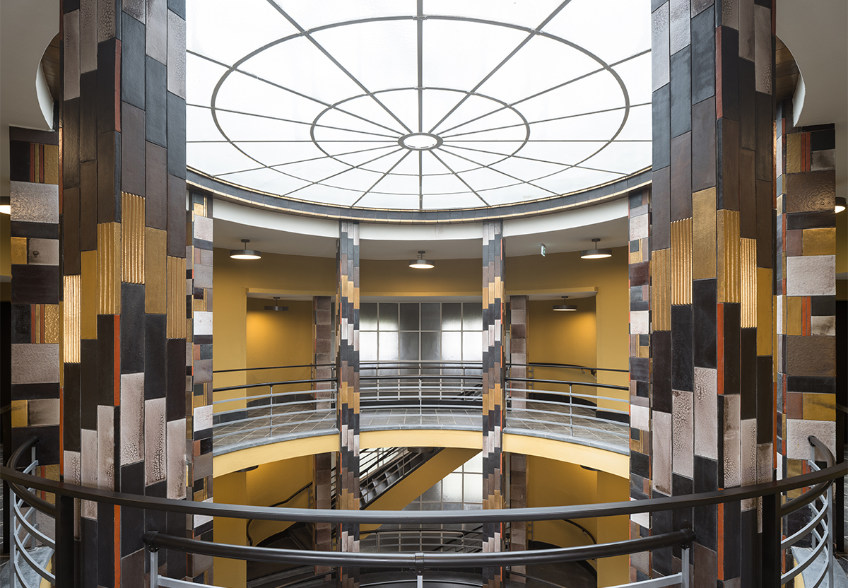 20 DER Alte Oberpostdirektion Berlin Dernburgstraße Herbartstraße Büro Sanierung